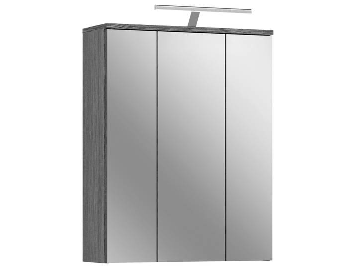 Spiegelschrank BLAKE Rauchsilber mit LED