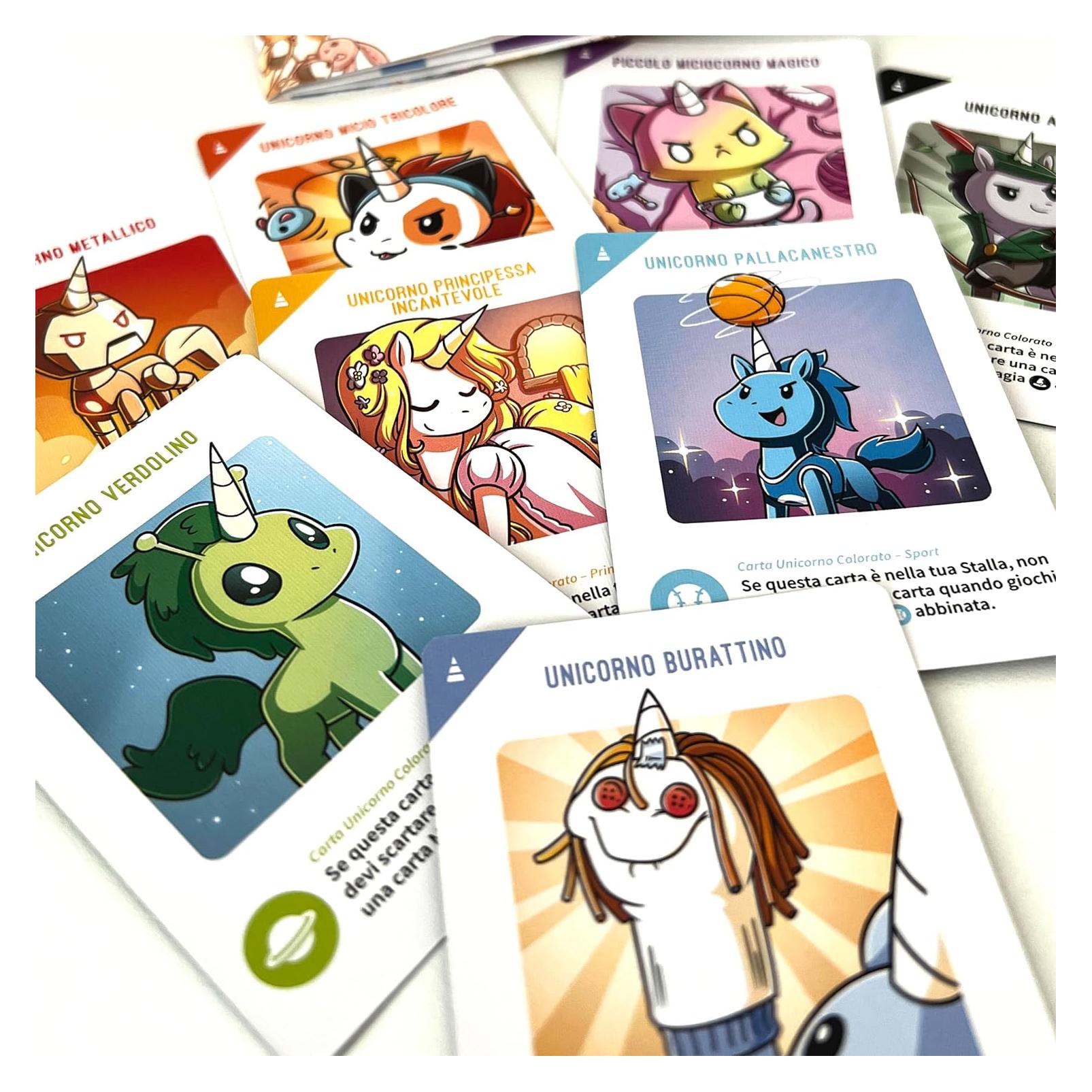 Asmodée Unstable Unicorns Kids - Ed. Italiana (Italienisch, 2 - 6 Spieler) (38866854)