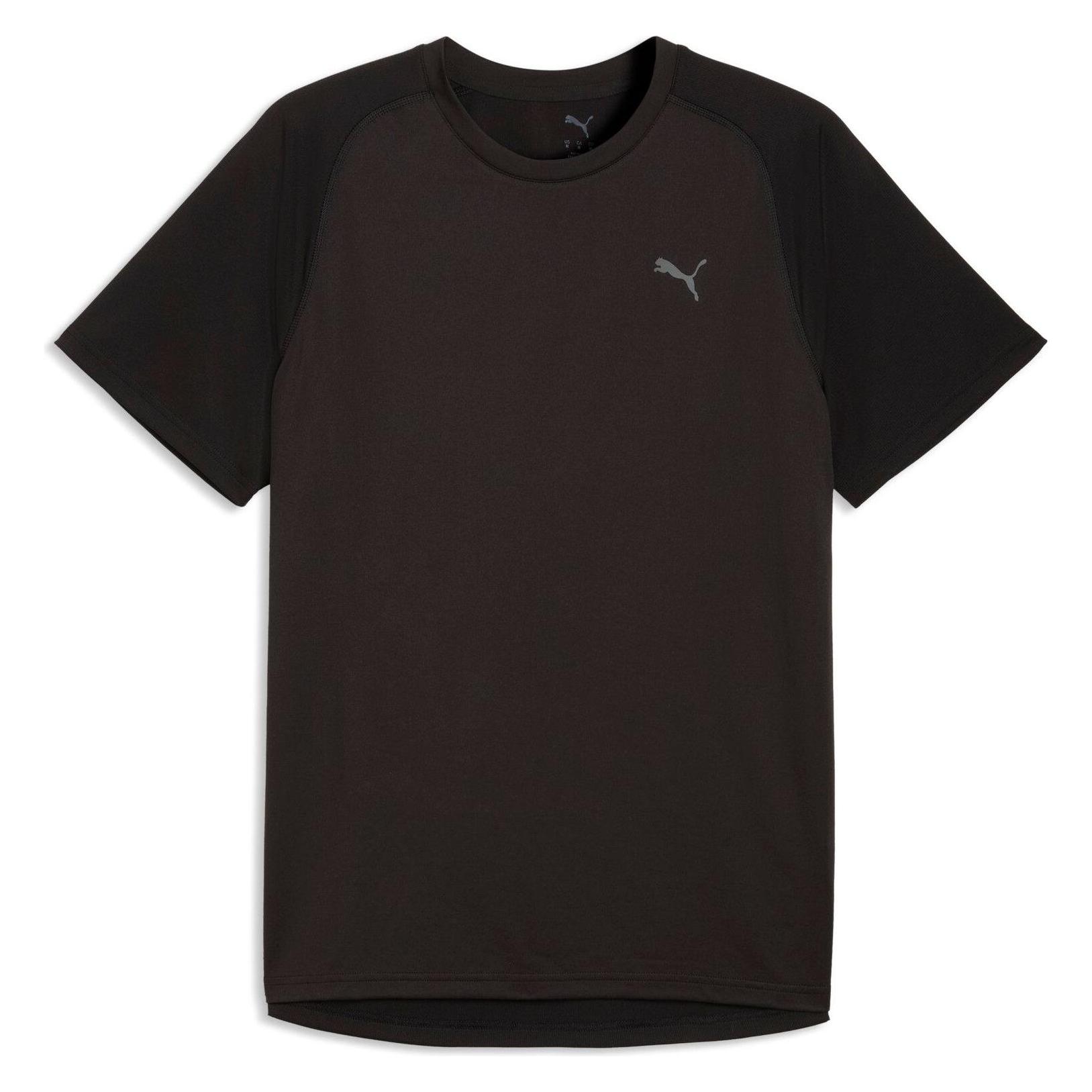 Puma M Pwrtrain Fabric Mix Tee (XL) (528535)