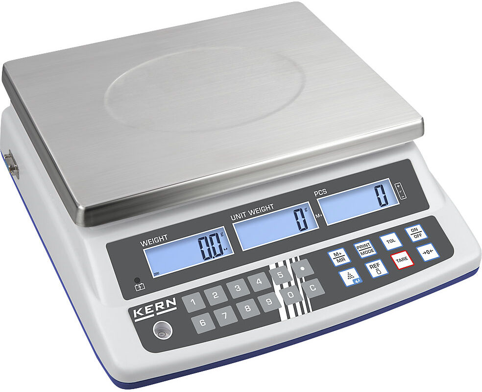 Zählwaage, Wägeplattform-BxT 340 x 320 mm, Wägebereich max. 30 kg KERN
