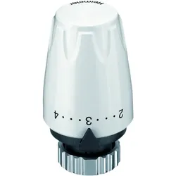 Heimeier DX Thermostatkopf 670000500 mit eingebautem Fühler, weiß, RAL 9016