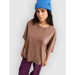 Roxy Talloversize Washed T-Shirt chestnut Gr. S