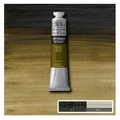 Winsor & Newton Artisan water mix oil 200ml olive green 447 (200 ml) (1537447)