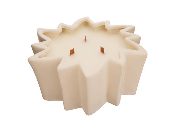 Atmosphera Createur d´interieur Duftkerze Vanille Sienna 24,5/10/25 cm, Beige, Paraffin, 25 cm, Dekoration, Kerzen & Kerzenhalter, Duftkerzen