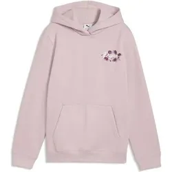 PUMA Kinder Freizeit / Mode Sommer GJ Kapuzensweats Kapuzensweats lg.Arm Ki ESS NATURE 20 Graphic Hoodie FL, Größe 164 in Pink Pink