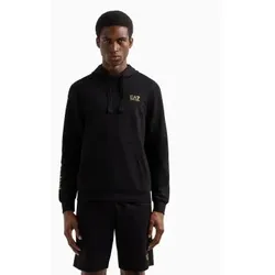 EA7 für Herren. 7M000569_AF13512 Sweatshirt Baumwolle Serie schwarz (XL), Lässig, Sportlich, Multisport