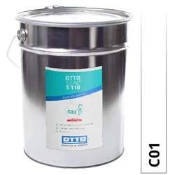 Otto Bau-Silikon weiß C01 matt "OTTOSEAL S110" Premium 20 l Hobbock