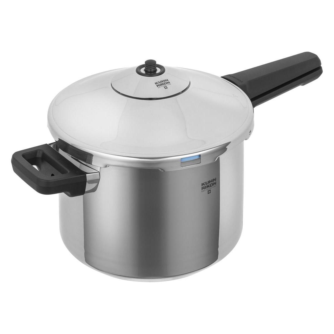 Kuhn Rikon DUROMATIC INOX Stielmodell (Dampfkochtopf, Edelstahl, 22 x 22.50 cm) (3342)