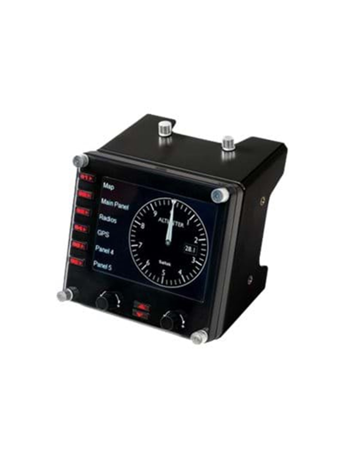 Logitech G Saitek Pro Flight Instrument Panel - Wired Flight Simulator Panel - PC