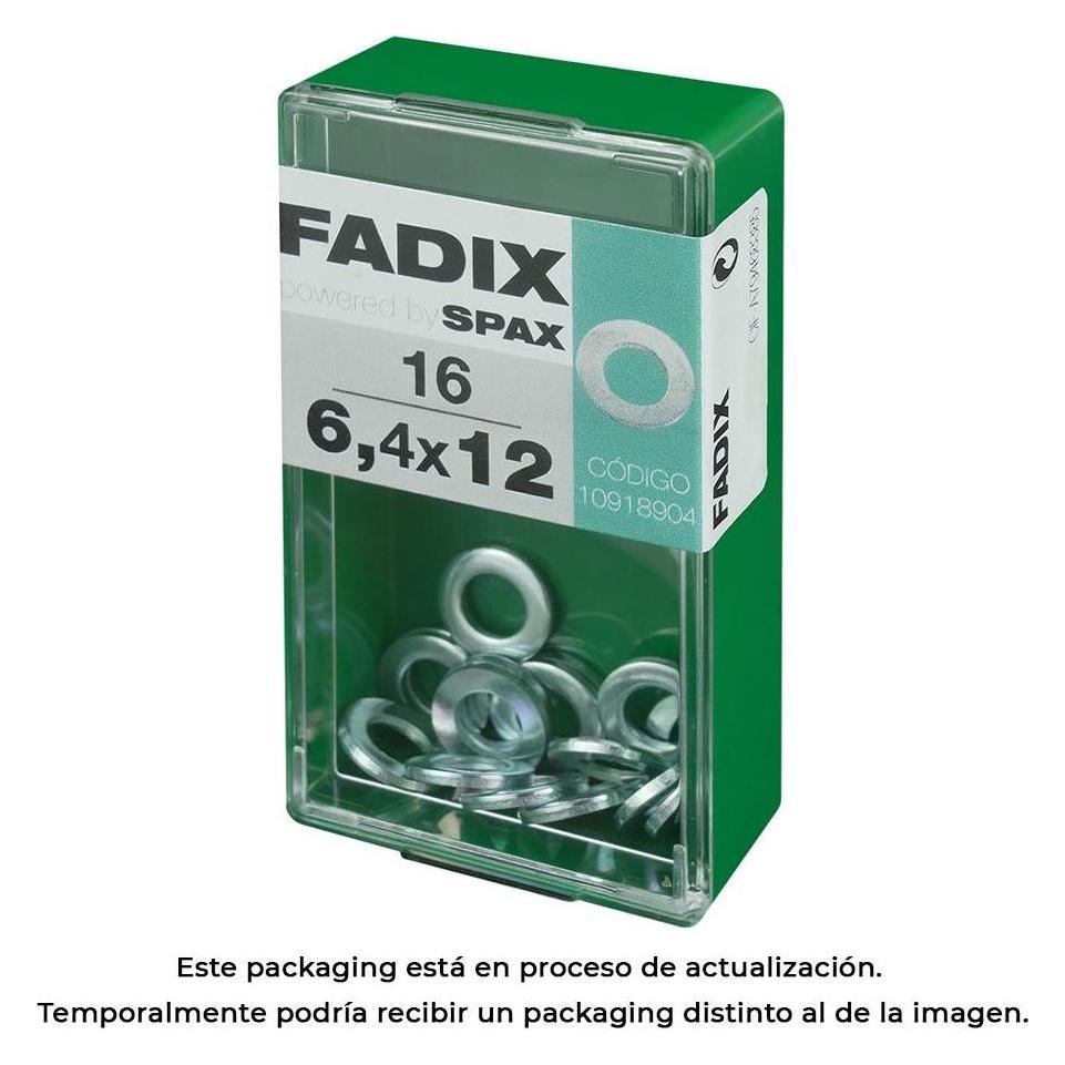 Fadix Box s 16 Stück. Zink-Unterlegscheibe 6,4x12mm (49395381)