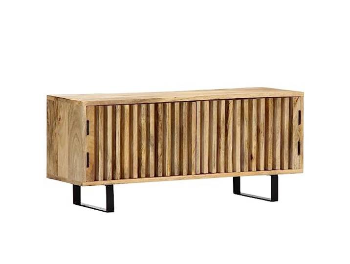vidaXL TV-Schrank 90x30x40 cm Massivholz Mango