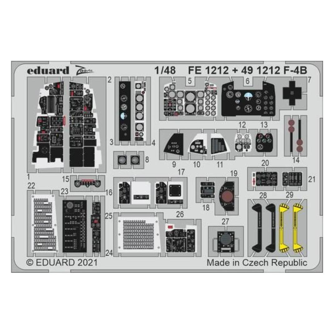 Eduard F-4B 1/48 for TAMIYA (491212)