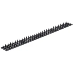 Gravidus 10er Set Vogelabwehr Spikes Vogelschutz für Zäune und Mauern