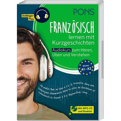 PONS Französisch lernen mit Kurzgeschichten - , Audio, 9783125623828