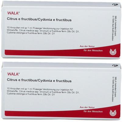 Citrus E FRUCTIBUS/Cydonia e fructibus Ampullen 2x 2x10x1 ml
