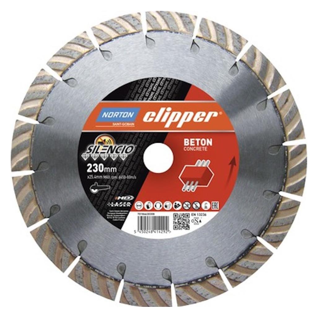 Norton Clipper Diamantscheibe Extreme Beton Silencio Ø230x22,23mm (70184601168)