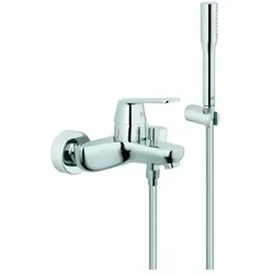 Grohe Eurosmart Cosmopolitan Wannenarmatur 32832000 Cosmopolitan, Aufputz, mit Brausegarnitur, chrom