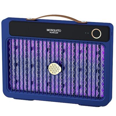 Tragbarer, wiederaufladbarer Tischventilator mit Mückenbekämpfungsfunktion, starker Luftstrom, extrem leise, kleiner persönlicher Ventilator, USB-Ladefunktion für Büro, Schlafzimmer und Camping