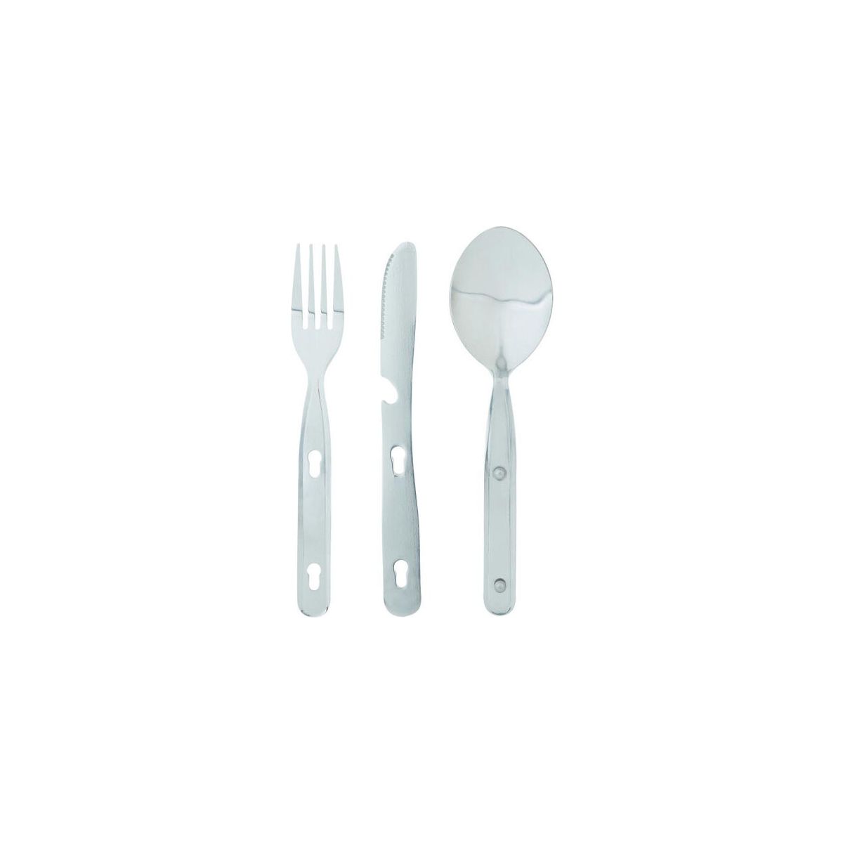 Ferrino SET DI 3 Cutlery Steel Inox (HCU-hardware) 78033HCU