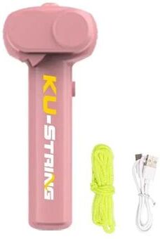 Uplifted Finds Portable LED Luminous String Launcher Toy pink