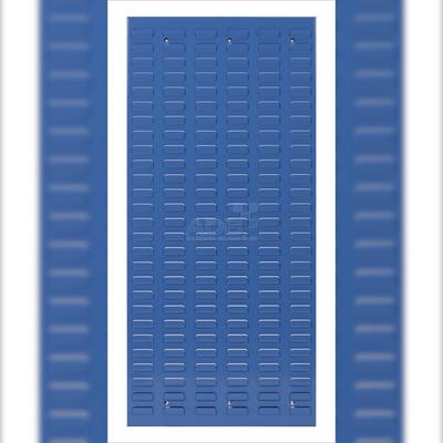 PROREGAL Orthogonale Schlitzplatte | HxB 98,7x45,6cm | Lichtblau