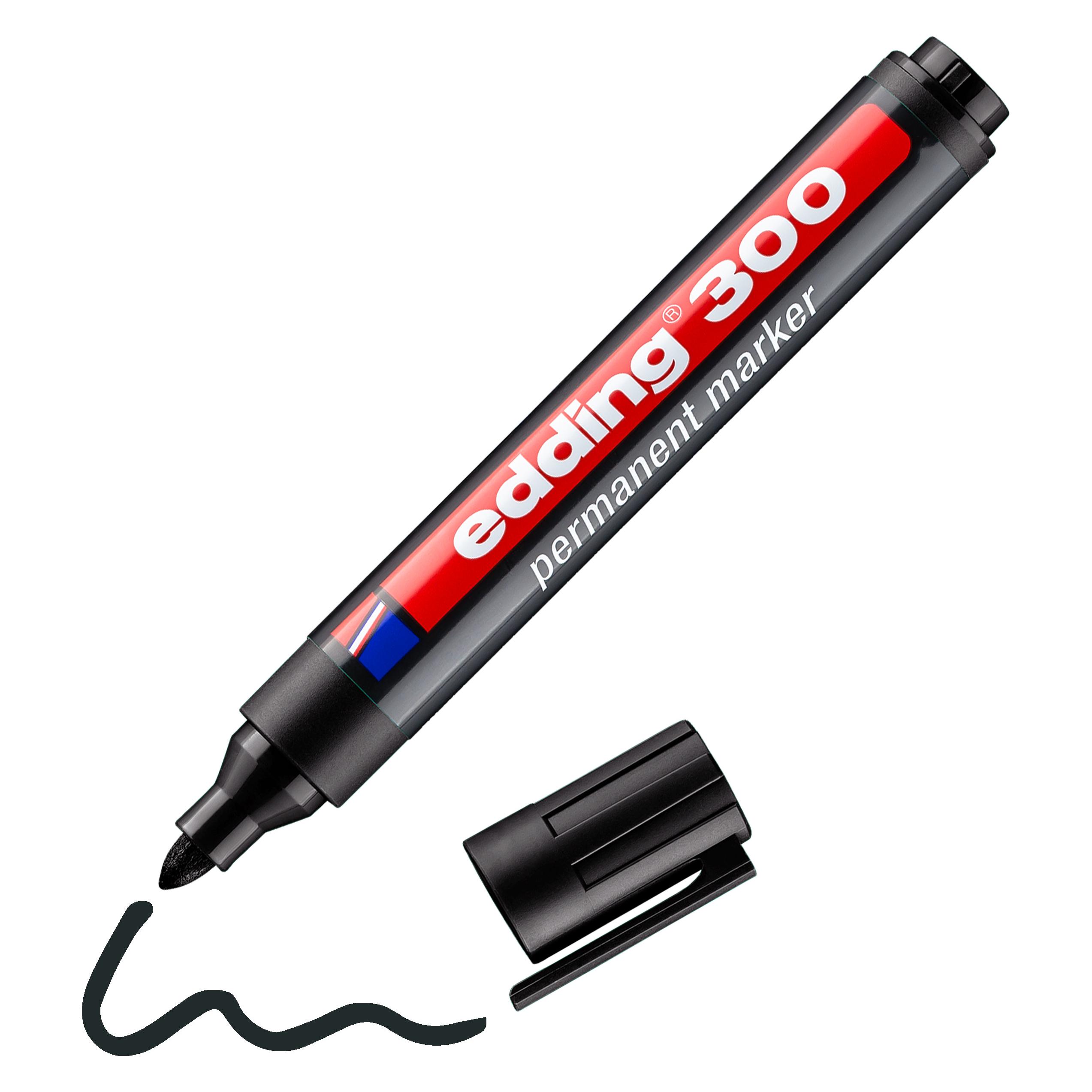 Edding Permanent Marker 300 (1x) (300-001)