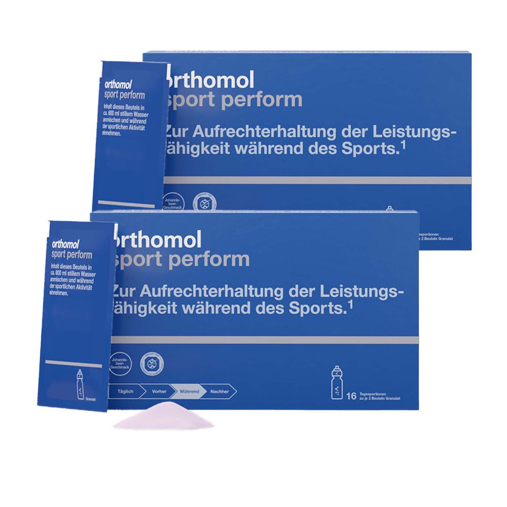 Orthomol Sport perform Granulat 2x32 St