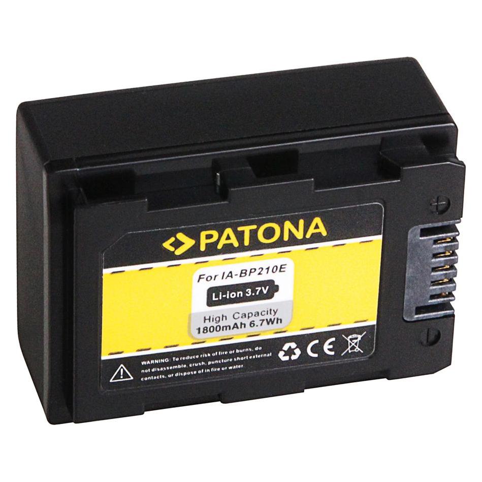 Patona Akku f. Samsung IA-BP210E SMX-F40 SMX-F43 SMX-F44 SMX-F53 (Kamera Akku) (PT1125)