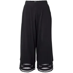 Tchibo - Culotte mit Stickerei - Damen - Gr. XL - schwarz