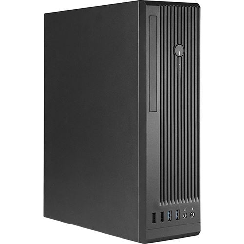 Chieftec UNI BE-10B Mini Tower 300 Watt schwarz