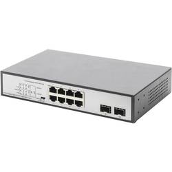 Digitus DN-95140 DN-95140 19 Zoll Netzwerk-Switch 8 + 2 Port 10 / 100 / 1000 MBit/s PoE-Funktion