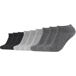 CAMANO Herren Socken Online ca-soft Sneaker 9p, Größe 39-42 in Grau Grau