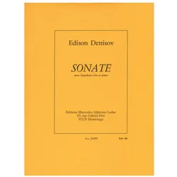 Sonate pour saxophone alto et piano, Fachbücher von Edison Denissow