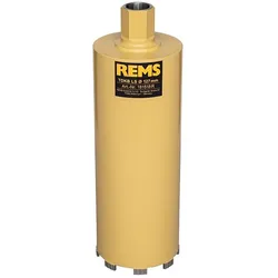 REMS Trocken-Diamant-Kernbohrkrone 181518R Anschlussgewinde 127x320xUNC 1 1/4", Bohrtiefe 320mm