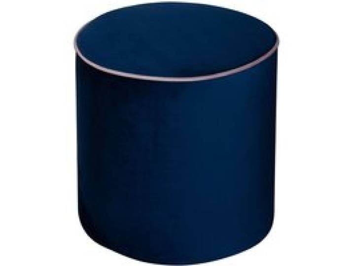 Pouf rond tissu velours Léo