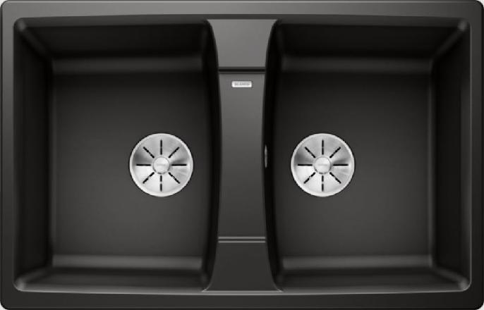 Blanco Lexa 8 - Silgranitspüle, 780x500 mm, Schwarz 525906