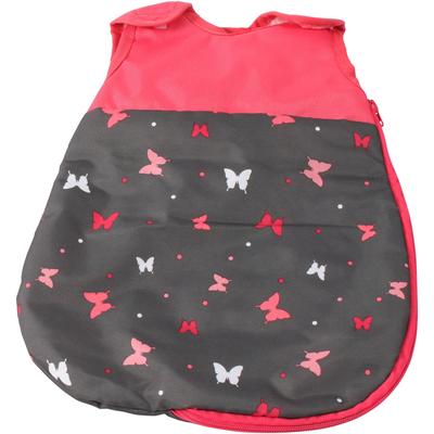 Puppen Schlafsack CHIC2000 "Bola, Butterfly", bunt (butterfly koralle), Puppenausstattungen, Kinder, Polyester