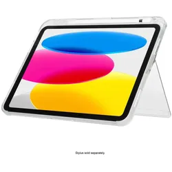 Targus Click-In™ Hülle mit Standfuß für iPad A16 und iPad (10. Gen) 10,9" - 11" - transparent