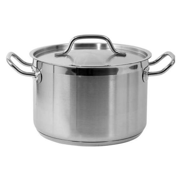 Yato mittlerer Topf mit Edelstahldeckel 24X16 Cm (Edelstahl, 24 x 16 cm) (YG-00023)