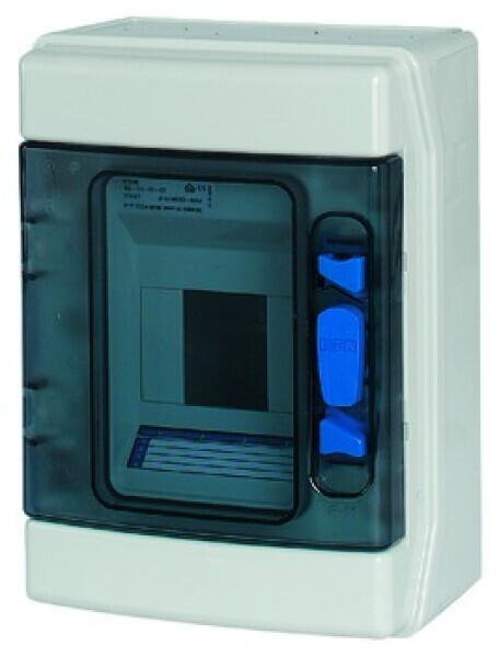 Eaton PowerWare 174221 IKA-1/4-ST klein verdeelpaneel voor wandmontage met 4 compartimenten