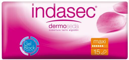 Indasec Maxi Dermoseda compresses 15 units