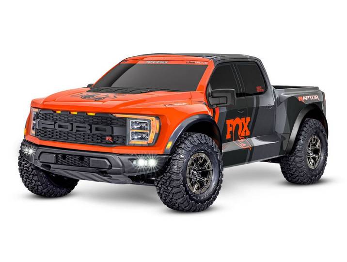 Traxxas RC-Buggy TRAXXAS RaptorR 4x4 4S Fox Orange Ultimate-Edition RTR Brushless