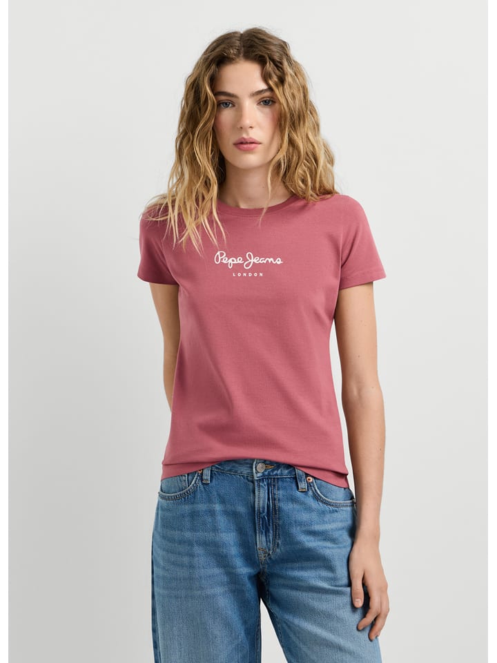 Pepe Jeans Shirt "Virginia" in Rosa - M