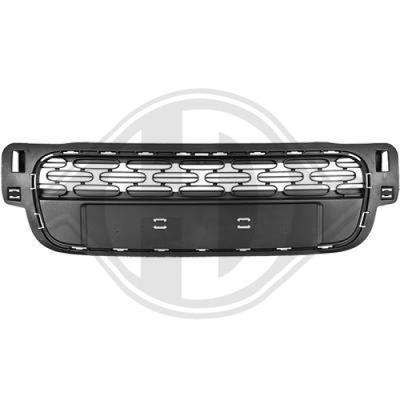 DIEDERICHS Lüftungsgitter, Stoßfänger 4007045 mitte für Citroën