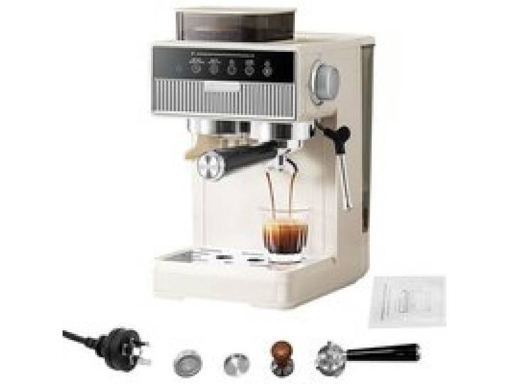 Machine espresso 20 bar – MLBQ – Semi-automatic – Extraction chaude/froide – Double tasse – 1 8 L – Pour maison
