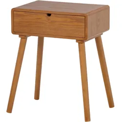 Tchibo - Woood Holz-Nachttisch »Nelo« - 57x65x35cm - braun -