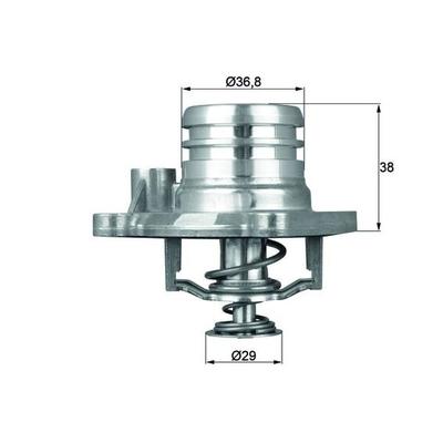 MAHLE Thermostat, Kühlmittel TI 13 92 für Opel Vaughall GM