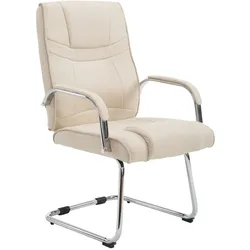 CLP Besucherstuhl Attila Stoff   Farbe: creme