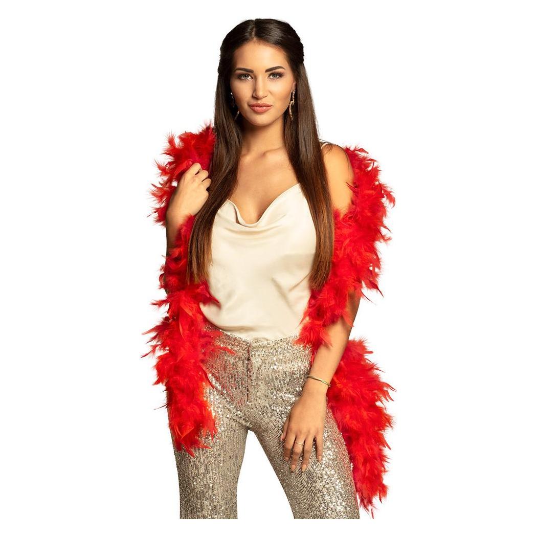Boland Benelux Federboa 180cm rot 50g (52700)