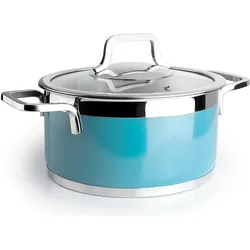 Lacor Buffetauflauf mit Deckel, Auflaufform, Blau